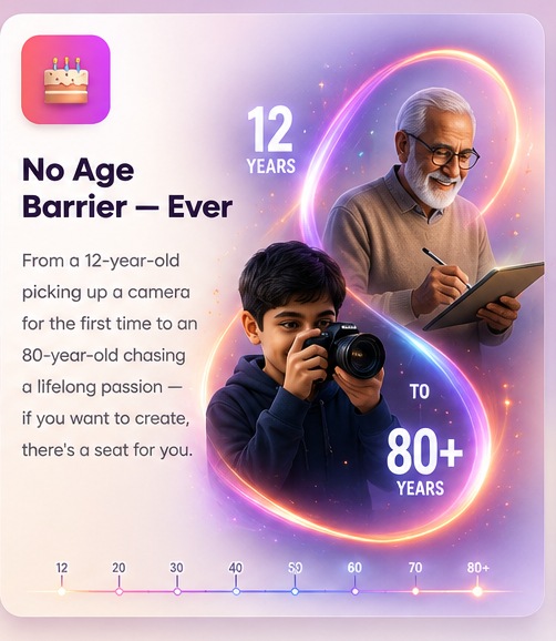 No Age Barrier — Ever